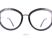 Les Tom Ford 5669 sont de nouvelles lunettes optiques pour dames combinée métal et acétate. Grandes rondes originale et très glamour. 