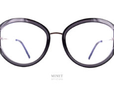 Les Tom Ford 5669 sont de nouvelles lunettes optiques pour dames combinée métal et acétate. Grandes rondes originale et très glamour. 