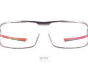 McLaren Solaires ULTIMATE SERIES 4. lunettes optique impression 3D de titane. Fine, solide et légères. les branches plates et souples seront parfaites pour être portées dans un casque