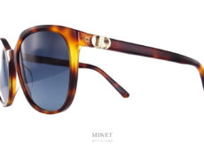 Dior 30 Montaigne Mini SI. Lunettes de soleil de luxe pour dames. En écaille et de forme  glamour et rectangulaire elles vous offriront une excellente protection, grâce a ses verres 100% UV, et un look très chic grâce a son style intemporel.