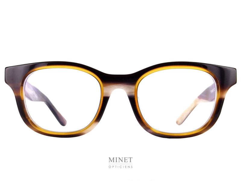 Lunettes optiques Thierry Lasry Tyranny. Très belles montures de lunettes de couleur imitant la corne de buffle.