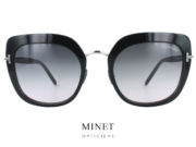 Les nouvelles Tom Ford Virginia TF945 sont de très belles solaires pour dames. Elles arborent un style très chic et sobre a la fois. Les Tom Ford Virginia sont de véritables solaires de luxe. 