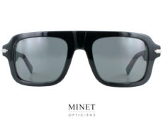 Lunettes de soleil Christian Dior DiorBlackSuit N2I. Très belles lunettes noires  pour hommes ayant un style élégant et affirmé. La monture sera assez présente.