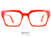 Kirk & Kirk Victor. Incroyables lunettes de vues de couleurs vives et complètement transparente. Ces couleurs sont vraiment unique et propres a la marque. 