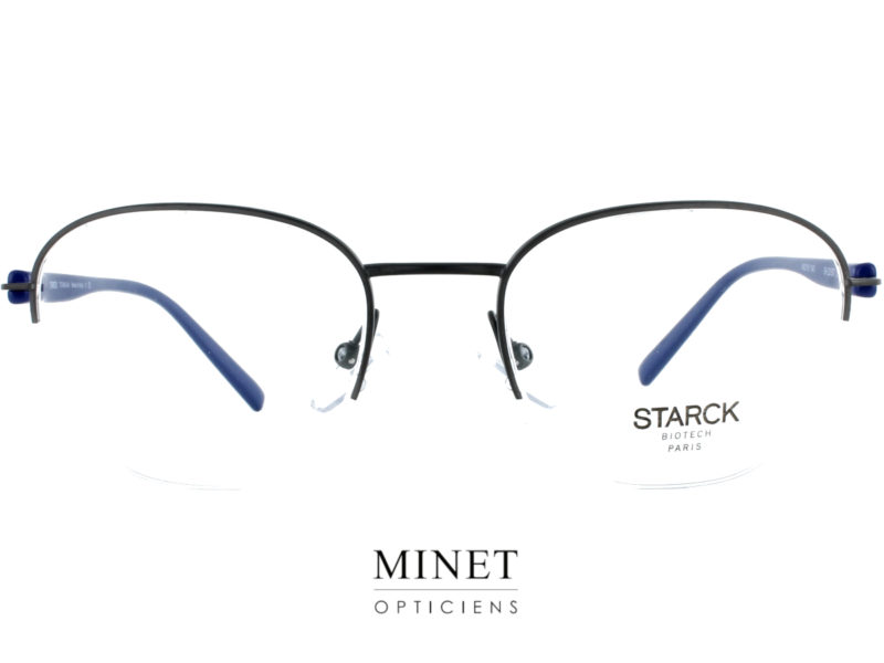 Starck SH2058T.  Petite lunettes ovales nylor classique. Très légères et confortabe-les. Le tout dans un design épuré digne de Starck. 